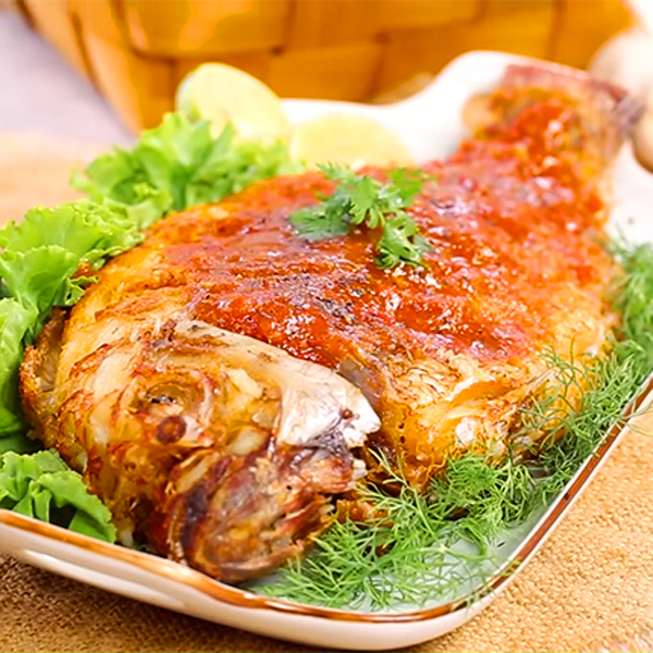 Cá diêu hồng sốt cà chua