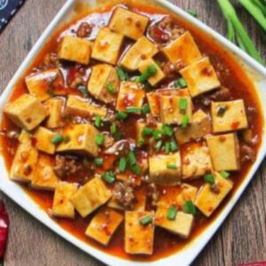 Thịt Bằm Sốt Đậu Hủ