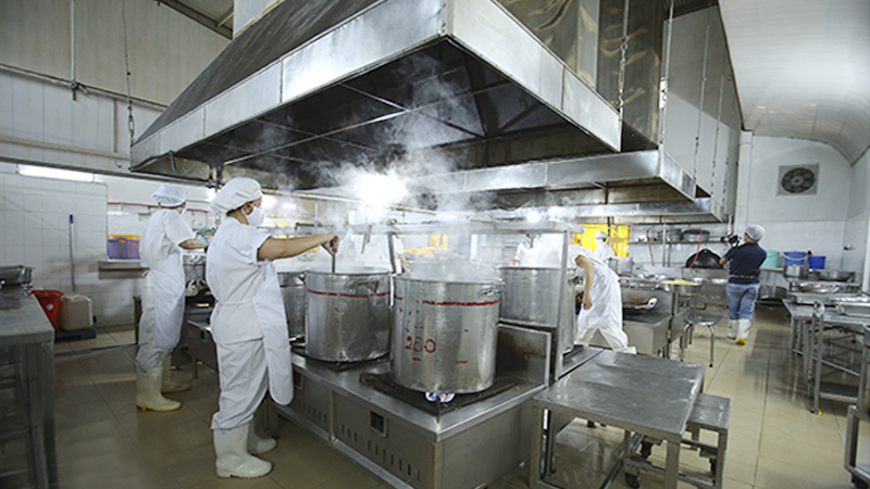 Thầu Bếp Ăn Công Nghiệp tại TP.HCM - Bình Dương