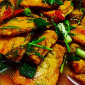 Chả Cá Thác Lác sốt cà